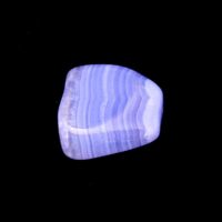 Blue Lace Agate Polished Pebble Specimen