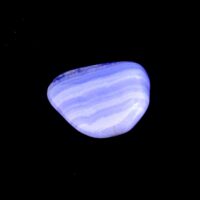 Blue Lace Agate Polished Pebble Specimen