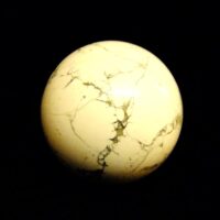 Gemstone Sphere in White Howlite