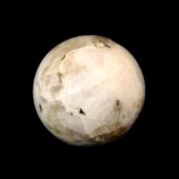 Gemstone Sphere in Rainbow Moonstone