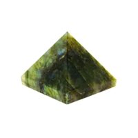 Gemstone Pyramid in Labradorite