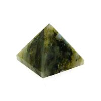 Gemstone Pyramid in Labradorite