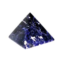 Gemstone Pyramid in Sodalite