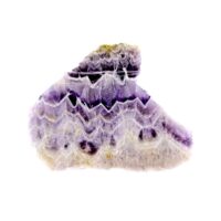 Chevron Amethyst Polished Face Slice Specimen
