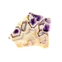 Chevron Amethyst Polished Face Slice Specimen