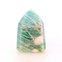Amazonite Fully Polished Point/Tower Specimen