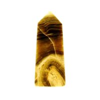Gemstone Obelisk in Banded Aragonite