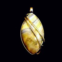 925 Silver with Scheelite Designer Pendant