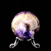 Gemstone Sphere in Fluorite