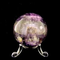 Gemstone Sphere in Fluorite
