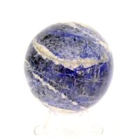 Gemstone Sphere in Sodalite