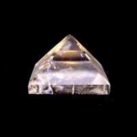 Rainbow Quartz Gemstone Pyramid