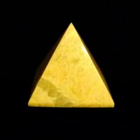 Peach Moonstone Gemstone Pyramid