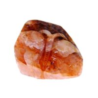 Butterfly Carving on Red Hematiod Quartz