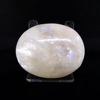 Polished Palmstone in Rainbow Moonstone