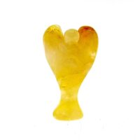 Angel Carving in Golden Healer Quartz