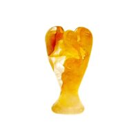 Angel Carving in Golden Healer Quartz