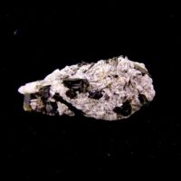 Green Tourmaline Crystals in Feldspar Matrix