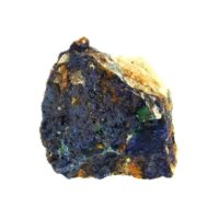 Azurite with Malachite on Matrix Raw Crystal Specimen