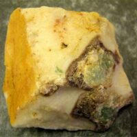 Green/Pink Tourmaline in Quartz Specimen 90 x 88 x 43mm Aprox. 455g