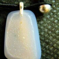 Agate with Quartz Pendant