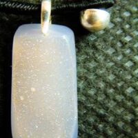 Agate with Quartz Pendant