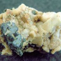 Aegirine with Zircon & Feldspar Crystal Specimen