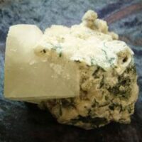 Calcite Cube in Matrix Crystal Specimen