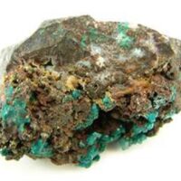 Dioptase on Matrix Crystal Specimen