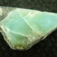 Larimar Part Polished Pebble Specimen