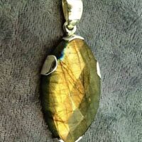 Designer Pendant with 925 Silver Setting