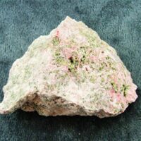 Rhodochrosite with Pyrite Rough Crystal Specimen