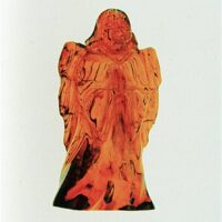 Angel Carving in Baltic Amber
