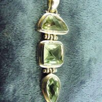 925 Silver Dropper Style Pendant