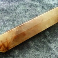 Quartz Double Terminated Healing Wand