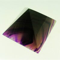 Agate Pyramid (Purple Dyed)