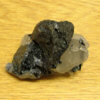 Green/Black Tourmaline in Quartz