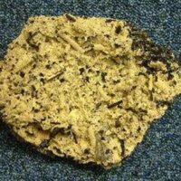 Selenite/Satin Spar with Black Tourmaline Specimen 155 x 125 x 35mm Aprox