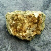 Calcite with Analcime Rough Crystal Specimen