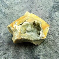 Siderite with Quartz Rough Crystal Specimen