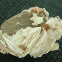 Barytes with Vanadanite Crystals