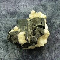 Black Tourmaline Crystals in Feldspar & Mica Matrix