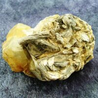 Aquamarine on Mica Matrix Specimen