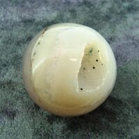 Agate with Quartz Geode Sphere