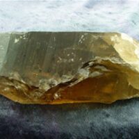 Smokey Quartz Lemurian Point Specimen