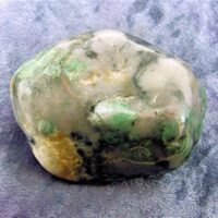 Emerald in Phlogopite Matrix Hand Polished Pebble