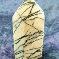 Spiders Web Jasper Polished Point Specimen