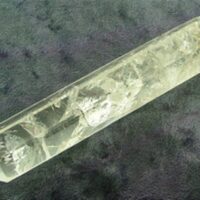 Quartz Faceted Healing Wand