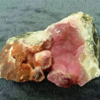 Colbalto Calcite Crystal Formations on Matrix