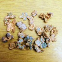 Raw Native Copper Specimens